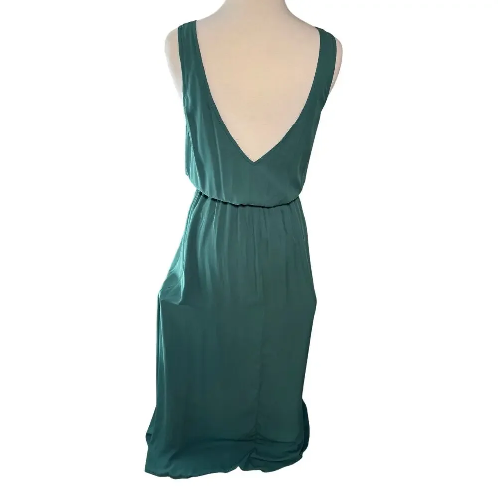 VINTAGE show me your Mumu Maxi Dress Size Medium Teal